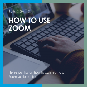 Tip Tuesday - Using Zoom