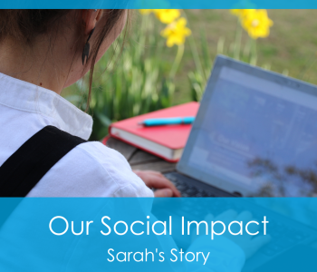 Our Social Impact - Our Restart Team Support Sarah into Work