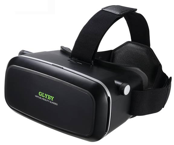 Glyby virtual reality headset